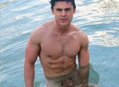 Zac Efron Towel Slip